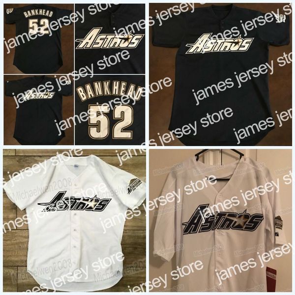 2022 scott bankhead rare vintage 1996 astros throwback jersey 100% stitch custom mens womens youth high quality, Blue;black
2022 scott bankhead rare vintage 1996 astros throwback jersey 100% stitch custom mens womens youth high quality, Blue;black