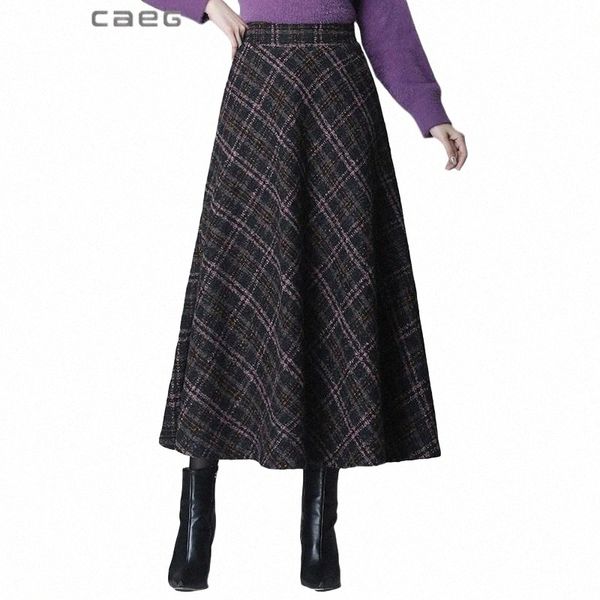 warm thicken vintage plaid woolen a-line skirt women 2021 high waist retro winter wool maxi skirts casual saias longas e7os#, Black
warm thicken vintage plaid woolen a-line skirt women 2021 high waist retro winter wool maxi skirts casual saias longas e7os#, Black