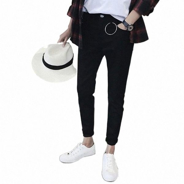 men jeans thin zipper autumn trousers pencil pants with ring spring skinny mid waist denim casual elastic fashion1 z3zm#, Blue
men jeans thin zipper autumn trousers pencil pants with ring spring skinny mid waist denim casual elastic fashion1 z3zm#, Blue