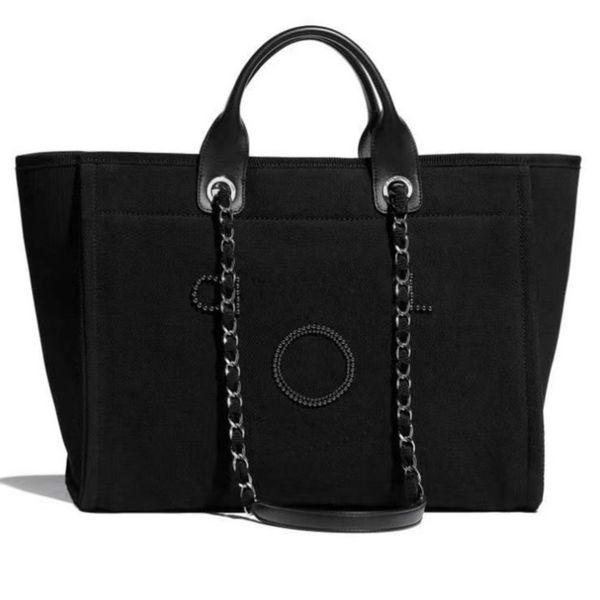 classic luxury women's handbags evening bags brand ch pearl tote canvas beach bag female portable large capacity big handbag designers
classic luxury women's handbags evening bags brand ch pearl tote canvas beach bag female portable large capacity big handbag designers
