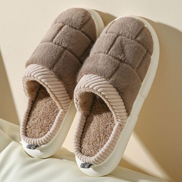2022 fashion men's cotton slippers indoor lovely comfortable non-slip thick warm silent shoes special, Black
2022 fashion men's cotton slippers indoor lovely comfortable non-slip thick warm silent shoes special, Black