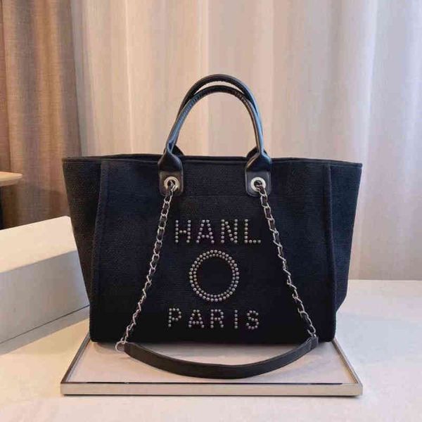 luxury women's fashion evening bags brand ch handbags pearl tote canvas beach bag designers female portable shoulder large capacity big, Black;red
luxury women's fashion evening bags brand ch handbags pearl tote canvas beach bag designers female portable shoulder large capacity big, Black;red