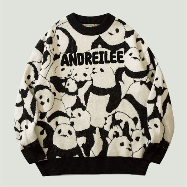 hip hop mens knitting sweaters fashion cartoon bear letter printed jumper streetwear loose casual pullovers couples 220819, White;black
hip hop mens knitting sweaters fashion cartoon bear letter printed jumper streetwear loose casual pullovers couples 220819, White;black