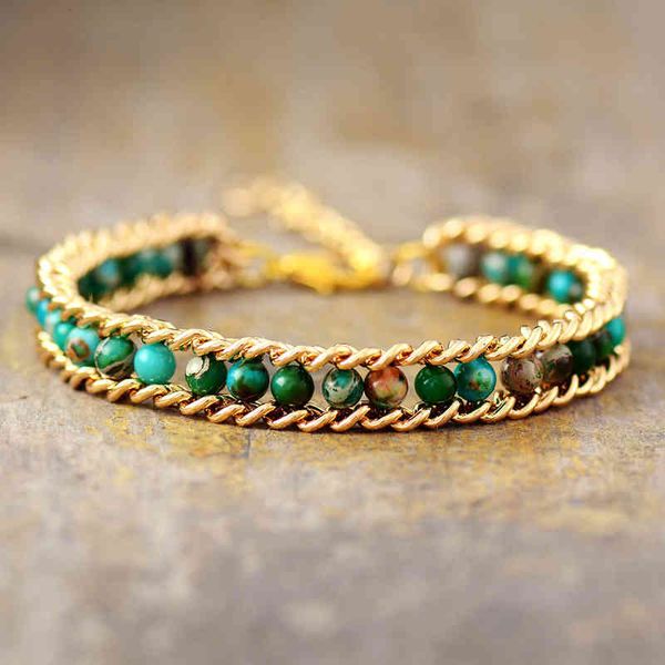 bangle designer wrap bracelet w/ natural stones gold tone chain weaving statement wristband jewelry holiday gifts for women, Black
bangle designer wrap bracelet w/ natural stones gold tone chain weaving statement wristband jewelry holiday gifts for women, Black