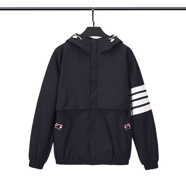 men's jacket hoodie fall new long sleeve hooded waist zip stripe outdoor windbreaker korean casual coat #m-xxl, Black;brown
men's jacket hoodie fall new long sleeve hooded waist zip stripe outdoor windbreaker korean casual coat #m-xxl, Black;brown