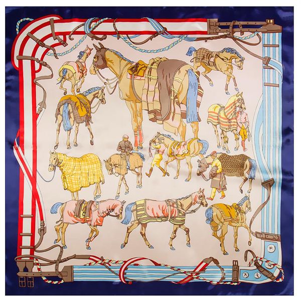 ms printed style women silk satin large square scarf 90cm 90cm french court war horse belt lady twill shawl scarf without logo277i, Blue;gray
ms printed style women silk satin large square scarf 90cm 90cm french court war horse belt lady twill shawl scarf without logo277i, Blue;gray