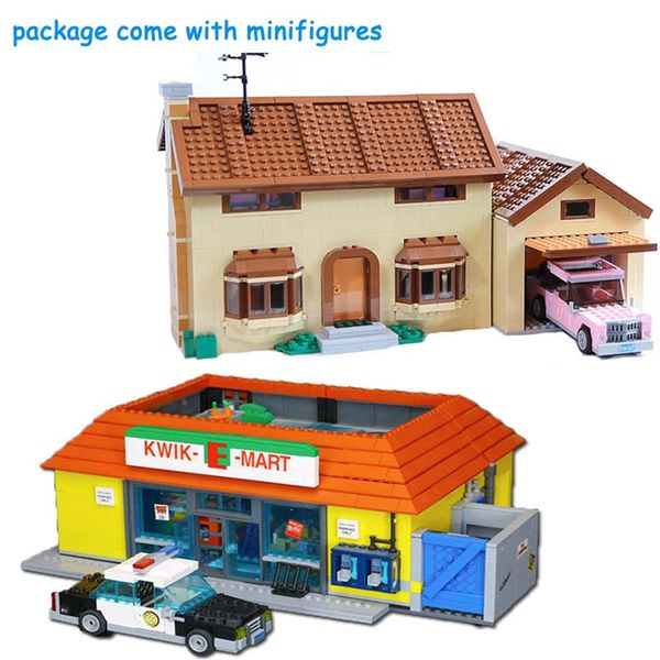 in stock the kwik e mart and supermarket house model building blocks bricks 16004 16005 71016 71006 toys birthday christmas gift273s
in stock the kwik e mart and supermarket house model building blocks bricks 16004 16005 71016 71006 toys birthday christmas gift273s
