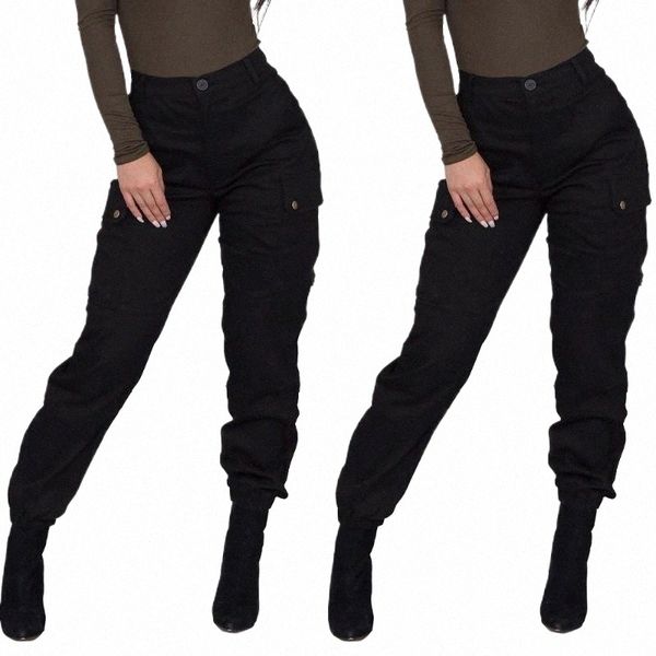 vicabo women solid color high waist overalls trousers ladies casual loose fit cargo pants with pockets plus size streetwear1 g4n1#, Black;white
vicabo women solid color high waist overalls trousers ladies casual loose fit cargo pants with pockets plus size streetwear1 g4n1#, Black;white