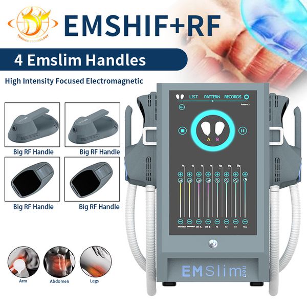hiemt emslim neo rf body sculpting contouting ems muscle building fat reduce machine 4 handles electromagnetic muscles stimulator shaping fi
hiemt emslim neo rf body sculpting contouting ems muscle building fat reduce machine 4 handles electromagnetic muscles stimulator shaping fi
