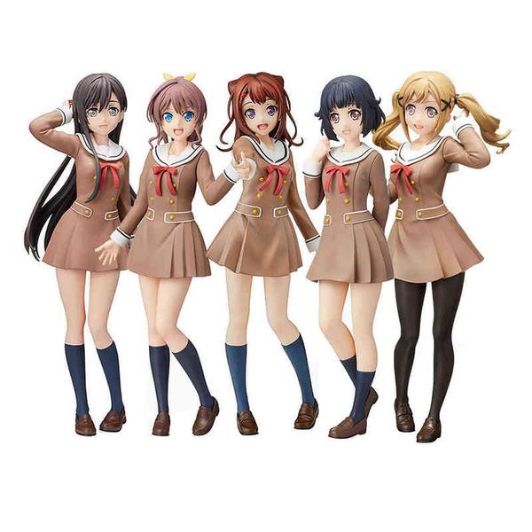 dynamic original sega anime figure bang dream girls band party poppin'party combination pvc model toy collectible cartoon dolls t220819
dynamic original sega anime figure bang dream girls band party poppin'party combination pvc model toy collectible cartoon dolls t220819