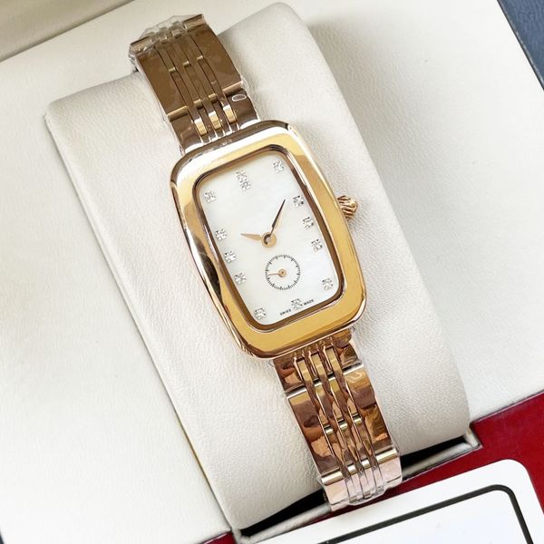 fashion women's watch 26 mm quartz movement 316l stainless steel case belt luxury watches designer luxurious montre luxe square woman o, Slivery;golden
fashion women's watch 26 mm quartz movement 316l stainless steel case belt luxury watches designer luxurious montre luxe square woman o, Slivery;golden