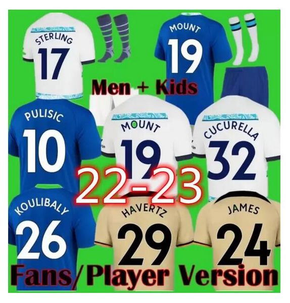 22 23 sterling cfc soccer jersey player version fans pulisic mount match havertz ziyech chilwell 2023 koulibaly football shirt werner cucure, Black;yellow
22 23 sterling cfc soccer jersey player version fans pulisic mount match havertz ziyech chilwell 2023 koulibaly football shirt werner cucure, Black;yellow