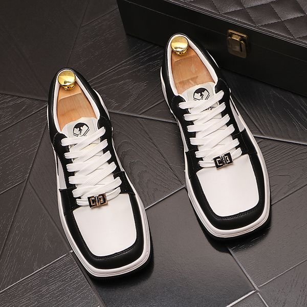 italian luxury dress business wedding party shoes fashion design lace up casual sneaker square toe thick bottom business leisure driving wal, Black
italian luxury dress business wedding party shoes fashion design lace up casual sneaker square toe thick bottom business leisure driving wal, Black