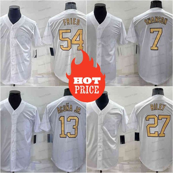 54 max fried men baseball jersey ronald acuna jr.dansby swanson austin riley white all star mens stitched jerseys good quality size s-xxxl i, Black
54 max fried men baseball jersey ronald acuna jr.dansby swanson austin riley white all star mens stitched jerseys good quality size s-xxxl i, Black