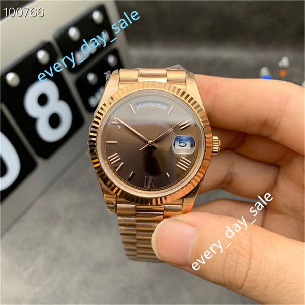 5 style 36mm watch week calendar men's and women's automatic mechanical watches 3255 movement 904l ew factory produces sapphire lu, Slivery;brown
5 style 36mm watch week calendar men's and women's automatic mechanical watches 3255 movement 904l ew factory produces sapphire lu, Slivery;brown