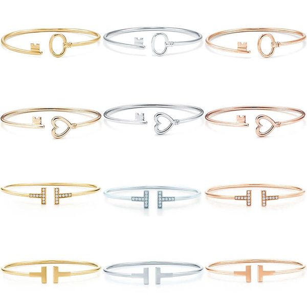 original love key open bracelet fashion elegant jewelry with original logo jewerly for women 257w, Black
original love key open bracelet fashion elegant jewelry with original logo jewerly for women 257w, Black