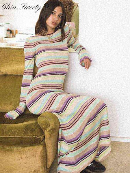 backless stripe long dress women casual long sleeve o-neck dresses female elegant robe 2022 autumn slim fashion ladies vestidos t220819, Black;gray
backless stripe long dress women casual long sleeve o-neck dresses female elegant robe 2022 autumn slim fashion ladies vestidos t220819, Black;gray