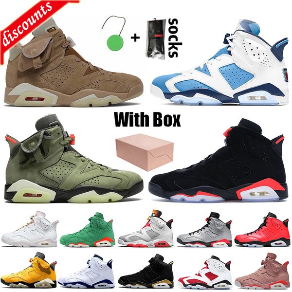 travis british khaki 6s basketball shoes unc 6 gold hoops carmine infrared midnight navy hare tech chrome electric green sneakers, Black
travis british khaki 6s basketball shoes unc 6 gold hoops carmine infrared midnight navy hare tech chrome electric green sneakers, Black
