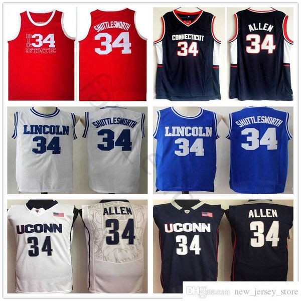 ncaa connecticut huskies college ray #34 allen jersey jesus shuttlesworth lincoln high school basketball jersey 1998 film he got game jersey, Black
ncaa connecticut huskies college ray #34 allen jersey jesus shuttlesworth lincoln high school basketball jersey 1998 film he got game jersey, Black