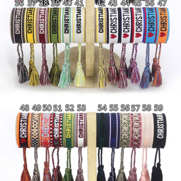 fashion designers wovens friendship bracelet for luxury brand handmade braided bracelets with tassel print embroidery men bangle code 20-38, Golden;silver
fashion designers wovens friendship bracelet for luxury brand handmade braided bracelets with tassel print embroidery men bangle code 20-38, Golden;silver