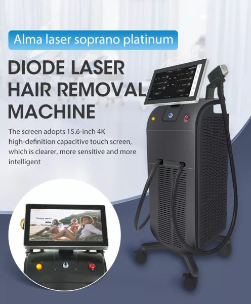 professional titanium diode laser hair removal 2 handle can work at the same time 3 wavelengths 600w 755nm 808nm 1064nm cold painless three, Black
professional titanium diode laser hair removal 2 handle can work at the same time 3 wavelengths 600w 755nm 808nm 1064nm cold painless three, Black