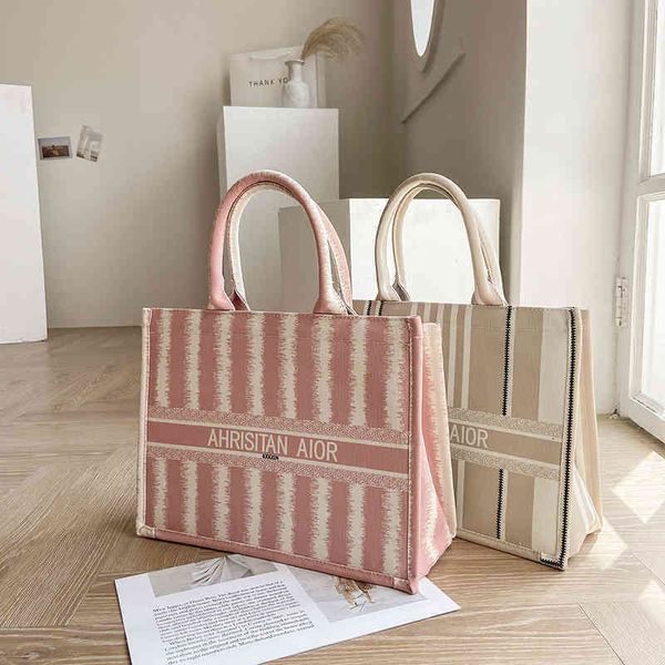 65% off online factory clearance canvas large capacity portable stripe tote bag simple shoulder bag
65% off online factory clearance canvas large capacity portable stripe tote bag simple shoulder bag