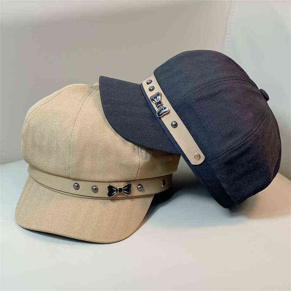 hbp stingy brim hats korean belt buckle octagonal female spring and autumn black wild duck tongue newspaper children's fashion flat pai, Blue;gray
hbp stingy brim hats korean belt buckle octagonal female spring and autumn black wild duck tongue newspaper children's fashion flat pai, Blue;gray