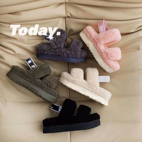 furry slippers 2022 new autumn winter paris op34 embroidery flat bottom lamb wool coat wear male and female casual warm one-word slippers, Black
furry slippers 2022 new autumn winter paris op34 embroidery flat bottom lamb wool coat wear male and female casual warm one-word slippers, Black