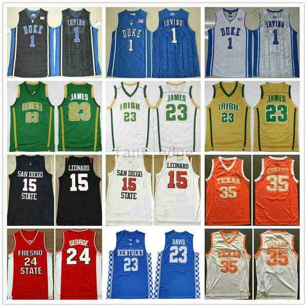 ncaa university 35 kevin durant kyrie irving jersey 1 kawhi 15 leonard paul 24 george anthony 23 davis lebron 23 james basketball man kids y, Black
ncaa university 35 kevin durant kyrie irving jersey 1 kawhi 15 leonard paul 24 george anthony 23 davis lebron 23 james basketball man kids y, Black