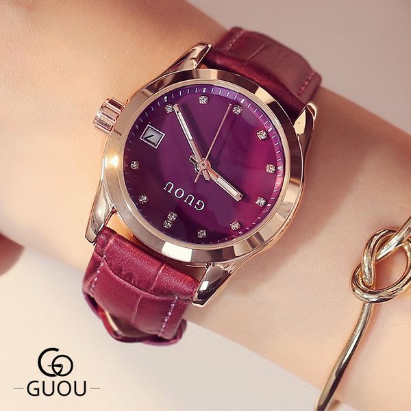 2022 new guou ceramic watch women's three eye fashion women's leisure alloy belt gift, Slivery;brown
2022 new guou ceramic watch women's three eye fashion women's leisure alloy belt gift, Slivery;brown
