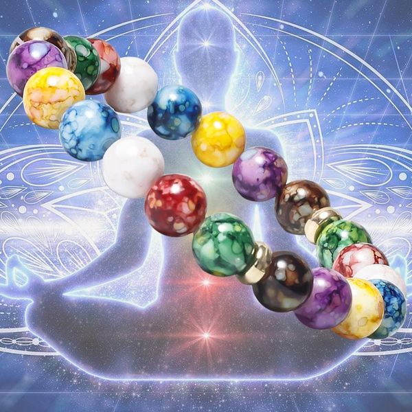 7 chakras reiki strands healing stone yoga natural bracelet couple bracelets jewelry balance beaded energy beads chain, Black
7 chakras reiki strands healing stone yoga natural bracelet couple bracelets jewelry balance beaded energy beads chain, Black