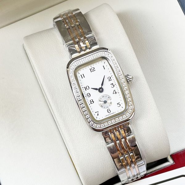 fashion women's watch 26 mm quartz movement 316l stainless steel case belt luxury watches designer luxurious montre luxe square woman o, Slivery;golden
fashion women's watch 26 mm quartz movement 316l stainless steel case belt luxury watches designer luxurious montre luxe square woman o, Slivery;golden