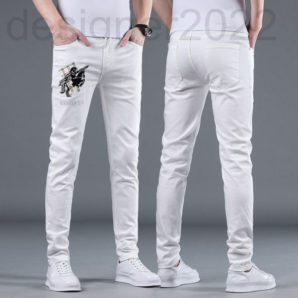 men's jeans designer spring fashion brand white jeans men's thin trend versatile slim elastic straight pants 7z8x, Blue
men's jeans designer spring fashion brand white jeans men's thin trend versatile slim elastic straight pants 7z8x, Blue