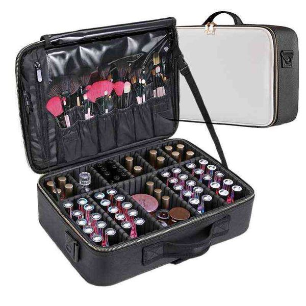 women professional suitcase makeup box make up cosmetic bag organizer storage case zipper big large toiletry wash beauty bags 220820
women professional suitcase makeup box make up cosmetic bag organizer storage case zipper big large toiletry wash beauty bags 220820