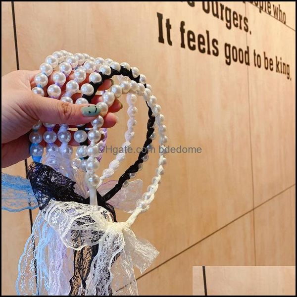 headbands lace pearl hair hoop elegant headwear tie bow ribbon hairband accessories 2112034 drop delivery 2021 jewelry bdedome dhceq, Silver
headbands lace pearl hair hoop elegant headwear tie bow ribbon hairband accessories 2112034 drop delivery 2021 jewelry bdedome dhceq, Silver