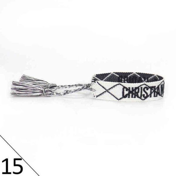 brand luxury braided bracelet adjustable woven friendship bangle for womens mens designer letter embroidery rope bracelets jewelry gift code, Golden;silver
brand luxury braided bracelet adjustable woven friendship bangle for womens mens designer letter embroidery rope bracelets jewelry gift code, Golden;silver