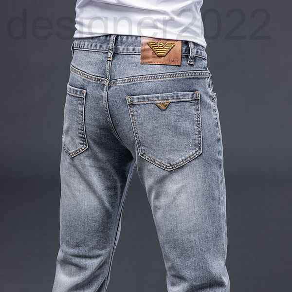 men's jeans designer jeans will be launched in spring . fashion old versatile elastic slim fit straight pants 6qez, Blue
men's jeans designer jeans will be launched in spring . fashion old versatile elastic slim fit straight pants 6qez, Blue