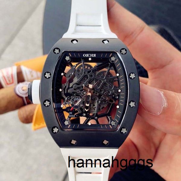 men's watch ceramic and steel case automatic movement butterfly buckle rubber strap optional color ricro n6p6, Slivery;brown
men's watch ceramic and steel case automatic movement butterfly buckle rubber strap optional color ricro n6p6, Slivery;brown