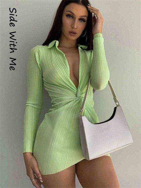 side with me turn down callor bodycon long sleeves woman mini dress 2022 summer party club elegant robe dresses for wome t220819, Black;gray
side with me turn down callor bodycon long sleeves woman mini dress 2022 summer party club elegant robe dresses for wome t220819, Black;gray