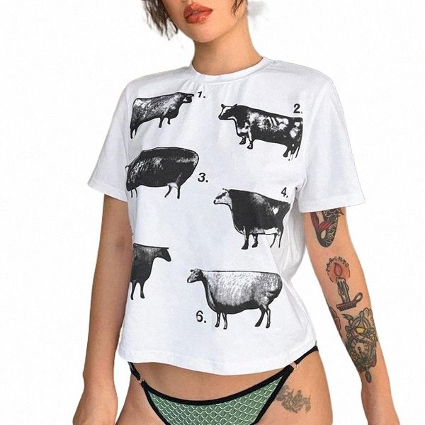women's t-shirt y2k for girls kawaii female casual animal print summer women fashion chic o-neck short sleeve white tee shirt e288#
women's t-shirt y2k for girls kawaii female casual animal print summer women fashion chic o-neck short sleeve white tee shirt e288#