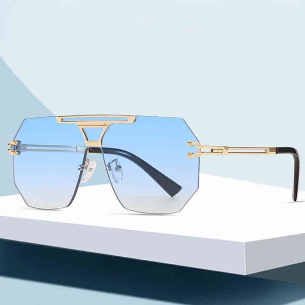 sunglasses sunglasses fashionable frameless irregular cut edge sunglasses sun protection tide bl8a, White;black
sunglasses sunglasses fashionable frameless irregular cut edge sunglasses sun protection tide bl8a, White;black