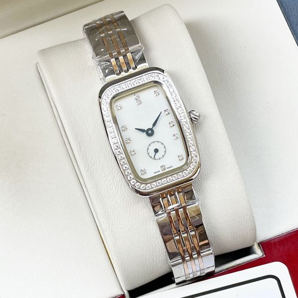 fashion women's watch 26 mm quartz movement 316l stainless steel case belt luxury watches designer luxurious watchs montre luxe square, Slivery;golden
fashion women's watch 26 mm quartz movement 316l stainless steel case belt luxury watches designer luxurious watchs montre luxe square, Slivery;golden