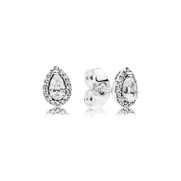 sparkling teardrop halo stud earrings 925 sterling silver for pandora tear drop luxury designer jewelry women stud earring with or2669, Golden;silver
sparkling teardrop halo stud earrings 925 sterling silver for pandora tear drop luxury designer jewelry women stud earring with or2669, Golden;silver