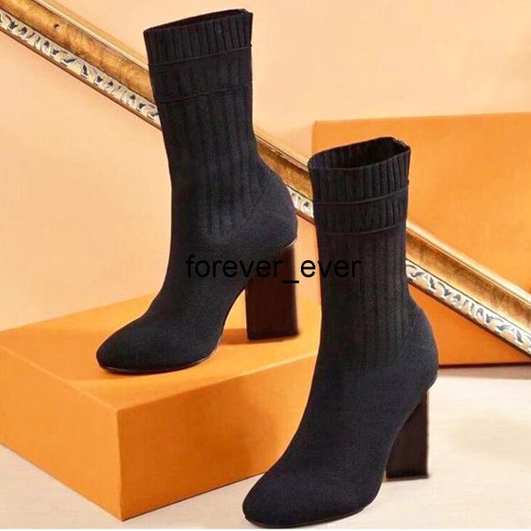 autumn winter socks heeled heel boots fashion knitted elastic boot designer alphabetic women shoes lady letter thick high heels large, Black;grey
autumn winter socks heeled heel boots fashion knitted elastic boot designer alphabetic women shoes lady letter thick high heels large, Black;grey
