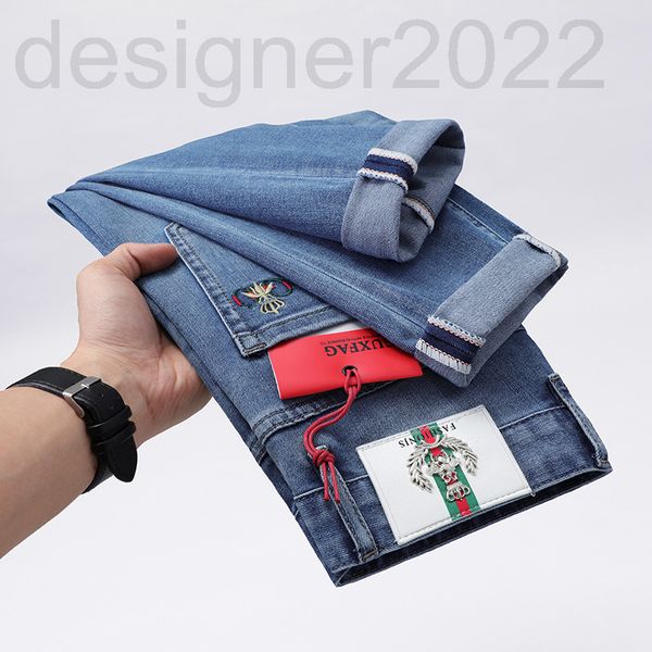 men's jeans designer spring tide brand light blue embroidered jeans men's high-end quality trend versatile elastic slim straight t
men's jeans designer spring tide brand light blue embroidered jeans men's high-end quality trend versatile elastic slim straight t