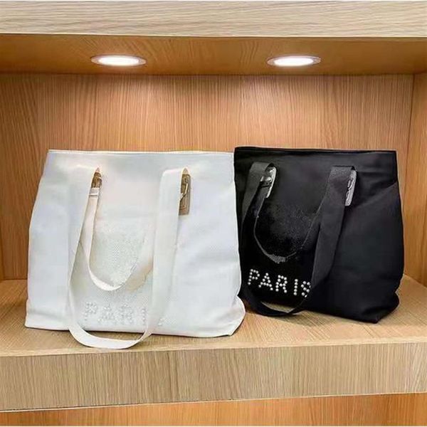 manmade pearl letter handbags women girls canvas one shoulder bags book tote fashion designer shopping storage bag large capacity 269b, Black
manmade pearl letter handbags women girls canvas one shoulder bags book tote fashion designer shopping storage bag large capacity 269b, Black
