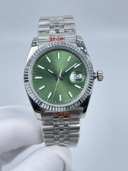 fashion womens watches 36mm datejust diamond iced out automatic mechanical wristwatches green dial full stainless steel lady wristwatch man, Slivery;brown
fashion womens watches 36mm datejust diamond iced out automatic mechanical wristwatches green dial full stainless steel lady wristwatch man, Slivery;brown