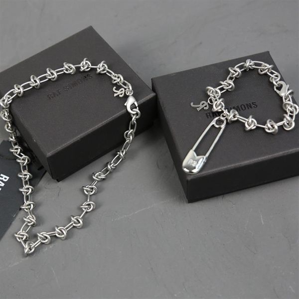 21ss fashion jewelry raf simons men's and women's necklace personalized bracelet holiday gift2561, Silver
21ss fashion jewelry raf simons men's and women's necklace personalized bracelet holiday gift2561, Silver