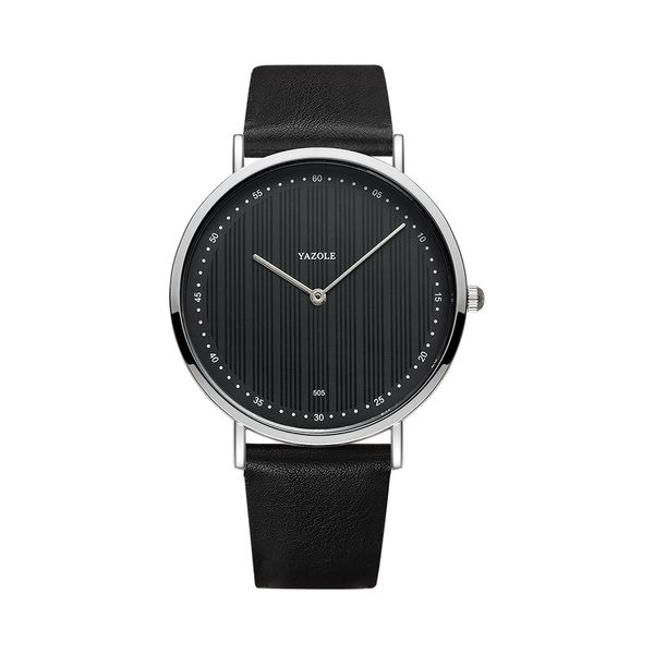2022 yazole new watch simple waterproof quartz men's fashion thin gift, Slivery;brown
2022 yazole new watch simple waterproof quartz men's fashion thin gift, Slivery;brown