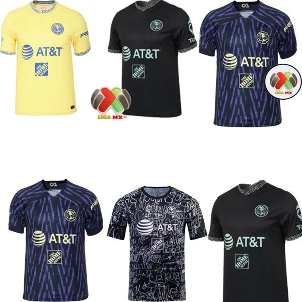 liga mx 2022 2023 soccer jersey giovani mexico club unam pineda america gignac football shirts, Black;yellow
liga mx 2022 2023 soccer jersey giovani mexico club unam pineda america gignac football shirts, Black;yellow